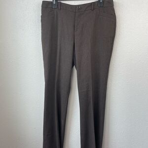 Pre-Owed Mossimo Womens Brown Stretch Dress Pants Size 8